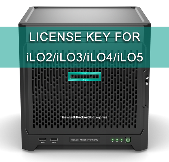 Hp Ilo Advanced License Key (ilo 2 / Ilo 3 / Ilo 4 /  Ilo 5)