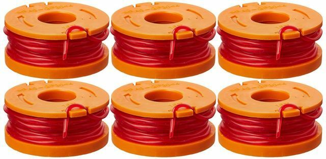 Worx Wa0010 Replacement Spool Line For Grass Trimmer/edger,10ft 6-pack