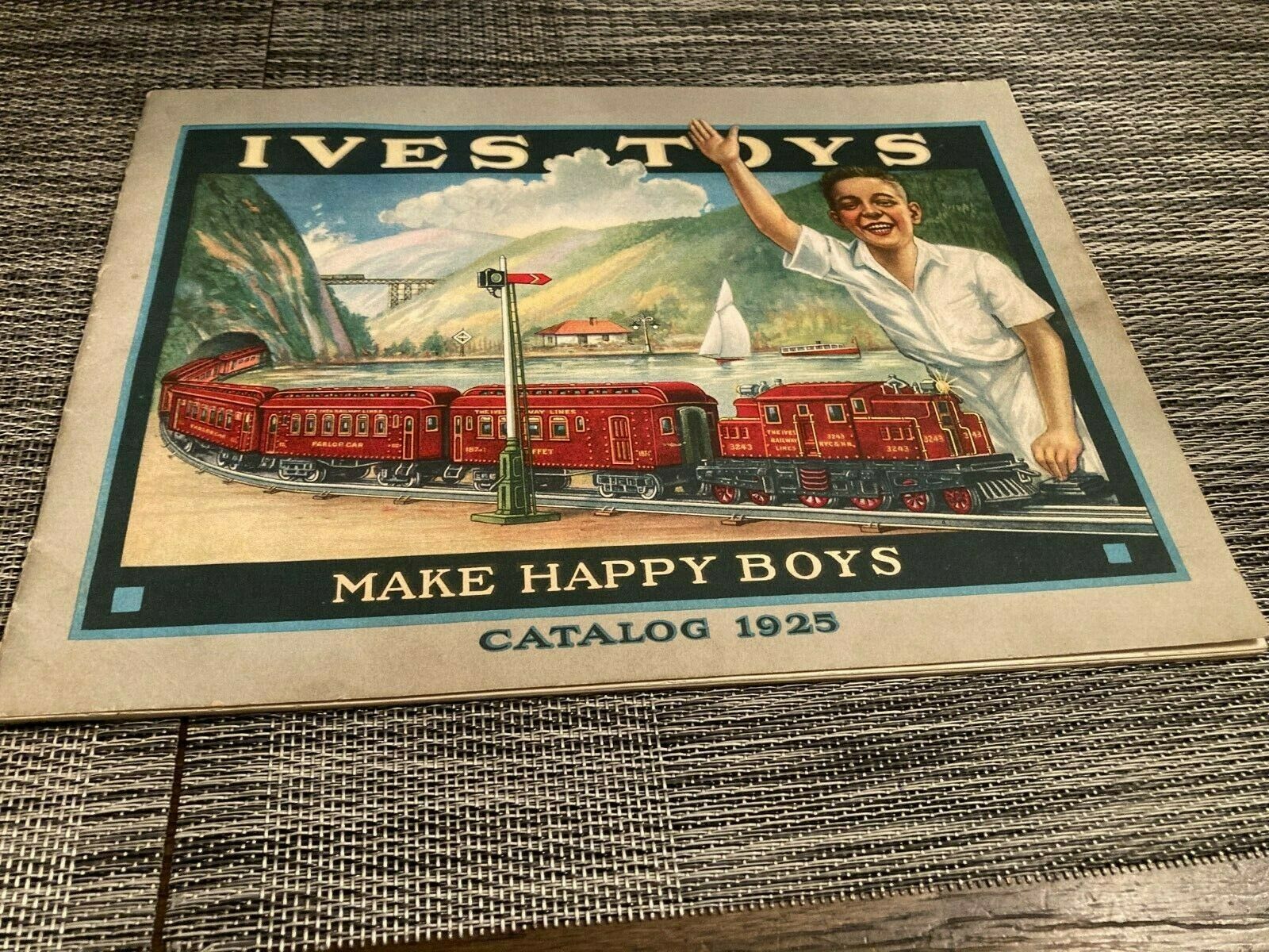Ives Toys Make Happy Boys Catalog 1925 Original