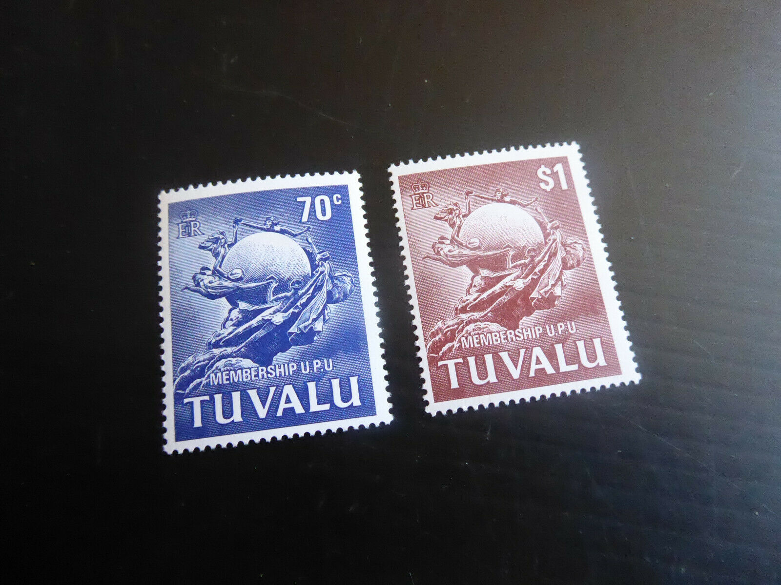 Tuvalu 1981 Sg 177-178 U.p.u. Mnh